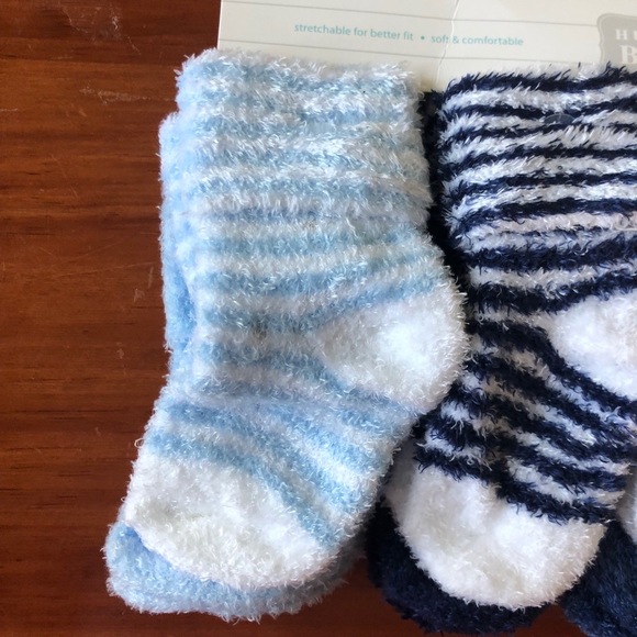 NWT Hudson Baby Socks Size 6 - 12 Months 8-pack Fluffy Fuzzy Cozycore Soft - Picture 3 of 8